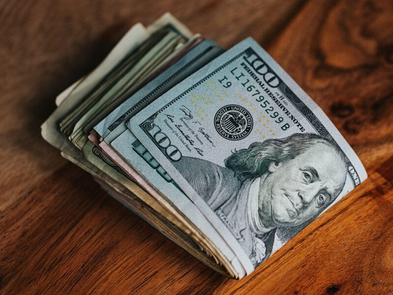 100 us dollar bill