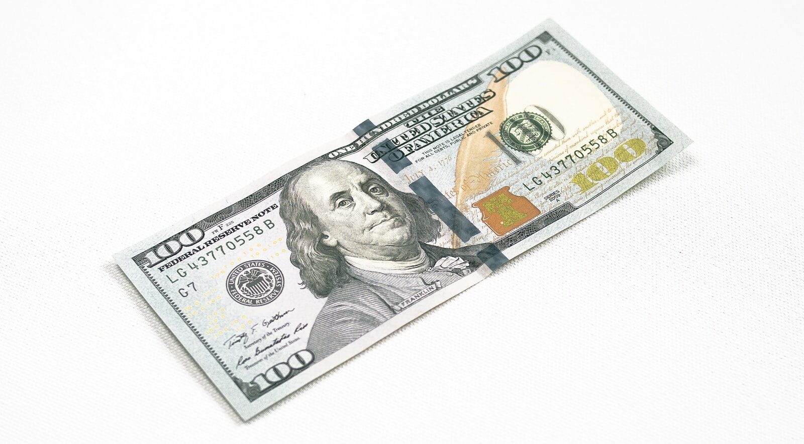 100 US Dollar banknote